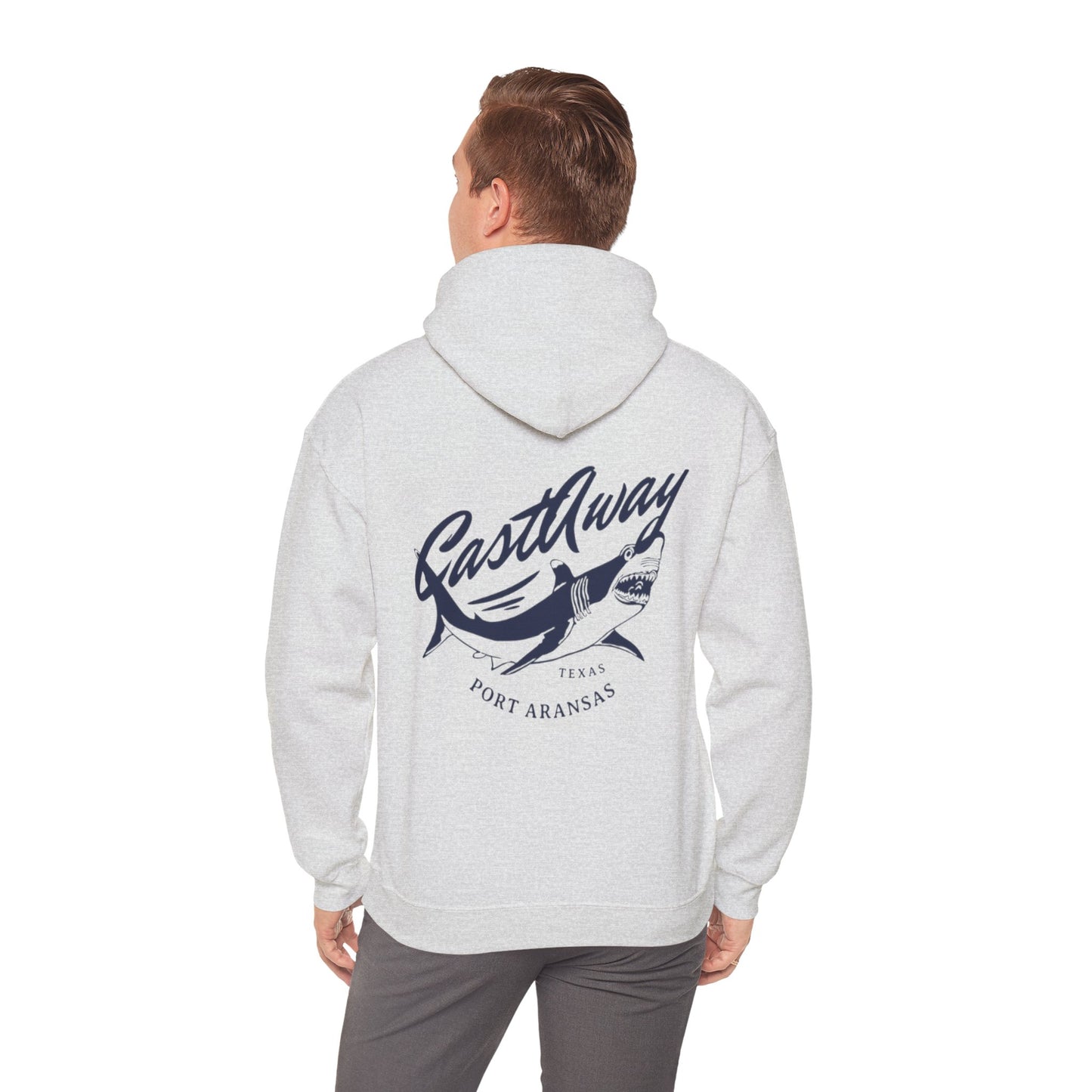 CastAway shark hoodie