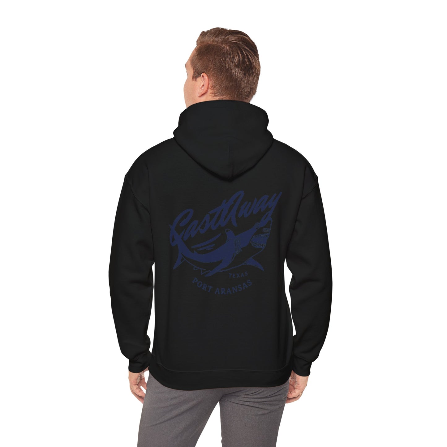 CastAway shark hoodie