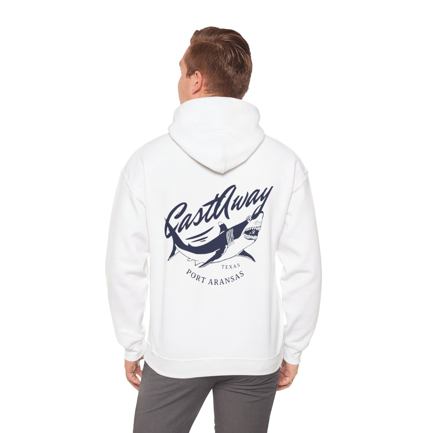 CastAway shark hoodie