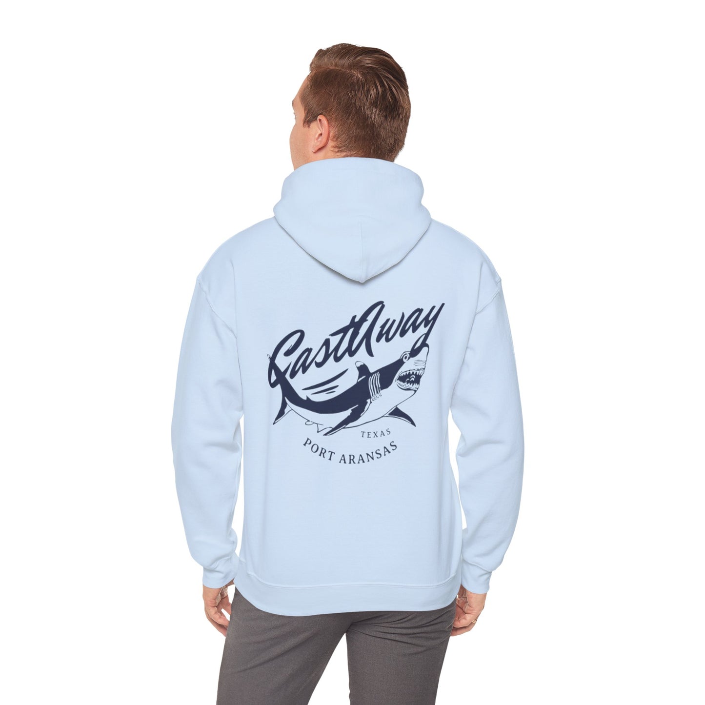 CastAway shark hoodie